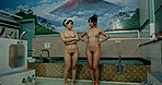 極楽銭湯 巨乳湯もみ 38