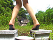 素人ナンパトイレ号がゆく 外伝 TOKYOガールズ野グソ サンプル画像4