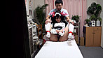 コスプレ女子を●してイカせ続けた性交マッサージ サンプル画像21
