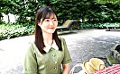新B級素人初撮り 120「パパ、ゴメンなさい。」葉さん 25歳 独身 営業事務 「おパンツがしみしみです」私のおま●こが～～「ずっとクチュクチュいってました」 - Image 1