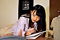 美大生の美乳スレンダー娘 お父さんにヌードモデルをお願いしたら興奮して中出しされました。 乙葉カレン サンプル画像7