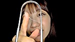 【個人撮影】笠木いちかの口内観察 舌を磨いて指しゃぶって開口器で口内見せながら喜悦（よが）る 画像7
