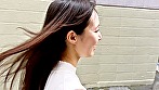 M男が街中で女性に声をかけてキスさせてもらう WEBデザイナー しおりちゃん サンプル画像1