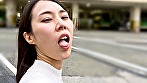 M男が街中で女性に声をかけてキスさせてもらう WEBデザイナー しおりちゃん サンプル画像2