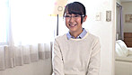 某お嬢様大学英文学科 眼鏡美少女な古書店員 逢月はるな AVデビュー AV女優新世代を発掘します！ サンプル画像2