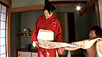 日本の人妻。豪華版 「着物姿で淫乱性交の変態妻」（29歳）＆「我慢できない欲情スケベ妻」（41歳） サンプル画像11