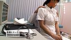流出！ちょいワル産婦人科医の本●診察VTR（1）～大股開きでビシャビシャ潮吹いて中●しまでされてます サンプル画像4