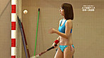 全裸オープンテニス 躍動する女体！マ●コ全開スマッシュ サンプル画像6