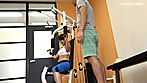 フィットネスジムで締まりの良さそうなエロボディを見せつけてくる熟女はヤレるに違いない サンプル画像3