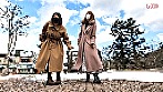 レズ旅～カワイイ女子2人がマ●コを濡らしながらイチャラブする初めてのお泊り 画像2