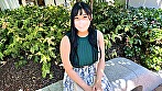 【顔出しNG】規格外Hカップ爆乳黒髪清楚系お姉さん マスクでAV出演 画像3