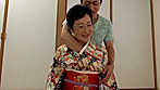 初撮り 古希熟女 田原伸江 サンプル画像4