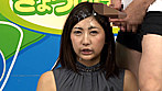 淫語女子アナに顔射！ サンプル画像20