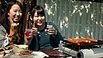婦人会のBBQ大会で全裸羞恥芸をさせられていた僕の妻 サンプル画像1