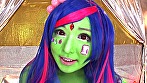 衝撃！異色肌ギャル Azu