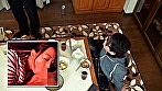 母親と息子がコタツでこっそり近親相姦ゲーム 3 サンプル画像11