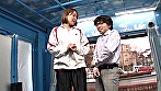 マジックミラー号の天井に頭がついちゃう！高身長アスリート女子がチビ男相手に初めてのバックブリーカーフェラ、逆駅弁FUCKチャレンジ サンプル画像2