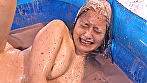 ローション、墨汁、どろんこまみれ！ウェット＆メッシー（WAM） AV女優○×クイズ 2 サンプル画像21