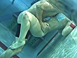 【 AI リマスター版 】マイクロビキニでドキッ！巨乳だらけの水泳大会の裏舞台でエッチな女優さんたちとお仕事抜きでセックスできるのか！？ - Image 7