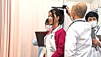 羞恥！ 新任ナース 病棟着任前強制健康診断 2021 羽咲美亜 サンプル画像1