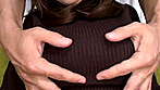 タートルのニットって巨乳が強調されるよね。 サンプル画像14