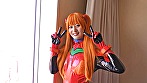 シーン3：【中出し】厳選美少女にコスプレさせてオレの子を孕ませる！【アカ・ラングレー】