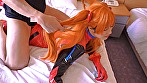 シーン8：【中出し】厳選美少女にコスプレさせてオレの子を孕ませる！【アカ・ラングレー】
