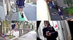 黒髪清楚系の美少女J系を付け回し盗撮→住居侵入すいみん姦。