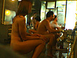 S級単体ニューハーフ お客さんでいっぱいの健康ランドで公開露出入浴！！ 画像18