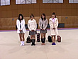 名門女子体育大学 現役新体操選手による 全裸新体操 女子団体 サンプル画像1
