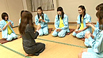 SOD女子社員に下った史上最大の業務命令！！ 制作部小沢香苗編 「合宿に打ち込む母校の後輩女子大生水泳部員をAV出演させてきなさい！！」 サンプル画像3