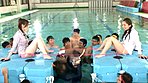 2012 夏 SOD女子社員だらけのビチョ濡れ大水泳大会 サンプル画像18