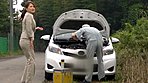 トイレに行きたいのに我慢できず、お漏らししてしまうお姉さん サンプル画像20