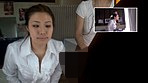 何も知らないで化粧に集中する、丸の内OLをマジックミラー越しにこっそり！！ぶっかけて、オカズにしちゃいました！！ サンプル画像11