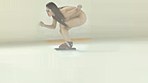 ―全国大会出場経験者 スピードスケート選手― 全裸スピードスケート 永野未帆 サンプル画像9