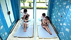 マジックミラー号 ジョギングで引き締まったスレンダーボディは必見！街中で声をかけた感度良好な美ジョガー10人を厳選！全身オイルマッサージで思わず感じてしまった敏感マ○コにしっぽり挿入！？ サンプル画像4