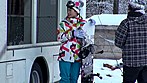 向井藍 マジックミラー号 ナンパ待ち 真正中出し編 in ゲレンデ サンプル画像11