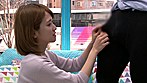 マジックミラー号 都内最新のバスターミナルから出てきた純情上京娘が はじめてのデカチンのどじゃくり体験！！ 地元では見たこともない大きいち○ぽをのど奥まで咥えたらおクチま○こが刺激されグチョグチョになったおま○こに激ピストン！！ サンプル画像2