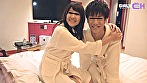 年上彼女のマイさんが紹介してくれた大学生のカズ君 GIRL’S CHのイケメン募集に応募してきた素人カップル投稿動画 サンプル画像1