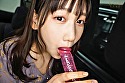 「精子10発ごっくんしたいです！」 可愛い顔してドエロいフェラ。初めてのごくごく生精飲。 鈴音りん - Image 8