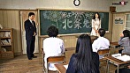 【 AI リマスター版 】卒業生で一番の有名人AV女優北条麻妃が母校の教壇に立つ 画像3