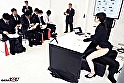 人事部中途2年目石川陽波に悶絶ガマン業務を強行！絶対に失敗できない会社説明会の日に密着しながらお股に玩具で徹底イカセ！ - Image 13