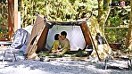 シーン5：「が欲しいのにレスなんです」キャンプとドライブが趣味の福岡スレンダー若妻 古賀凪咲 28歳 AV DEBUT