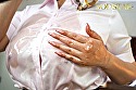 シーン8：彼女の近くでOcupおっぱいを、超密着接客してくる爆乳エステティシャンの逆NTR。 恋渕ももな