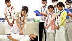 羞恥！生徒同士が男女とも全裸献体になって実技指導を行う質の高い授業を実施する看護学校実習2021 救急救命処置実習～清拭 陰部洗浄実習 サンプル画像4