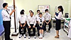 羞恥！全裸となり男女混合で行う発育身体測定2021 サンプル画像1