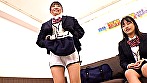親友同士の素人J〇がお年玉をかけて挑戦するオマ〇コ丸出し“鏡モチ”拘束電マチャレンジ！先に潮を吹いたら負け！勝者にはお年玉＝年齢×1万円負けたら即ハメ中出し！～まい＆ひな編～ 画像3