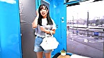 水泳部女子体育大生限定！競泳水着と美肌の隙間でチン★コキさせてもらえませんか？デカチンでオマ〇コの際ギリギリを刺激されいつの間にか火照った身体は自分から生挿入までおねだりしてしまうのか？撮って出しマジックミラー号～そらねちゃん編～ - Image 1