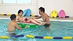 シーン5：つるぺたJDが挑戦する男水着ドッキリGP～れんちゃん編～