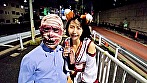 渋谷のハロウィンで見つけたパリピが挑戦！巨乳の彼女が何をされても我慢できれば100万円ノーリアクションゲーム！美巨乳きつねちゃん